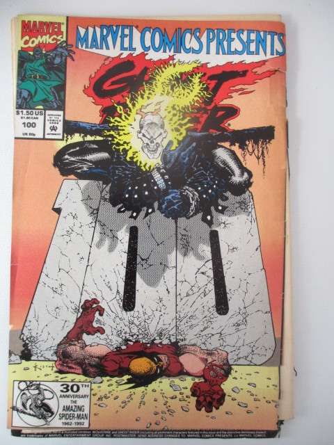 MARVEL COMICS -  WOLVERINE  VOL. 1 NO. 100 1992  COVER LOOSE