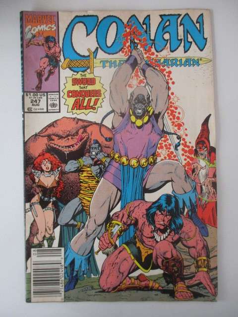 MARVEL COMICS - CONAN -  VOL. 1  NO. 247   - 1991