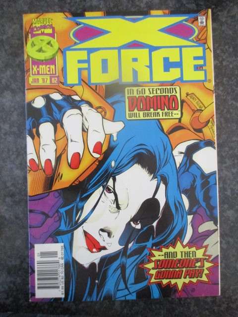 MARVEL COMICS - X-FORCE  - NO 62   -  1997