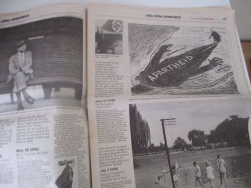 VINTAGE NEWSPAPER SUPPLEMENT 100 YEARS 1931 - 1956