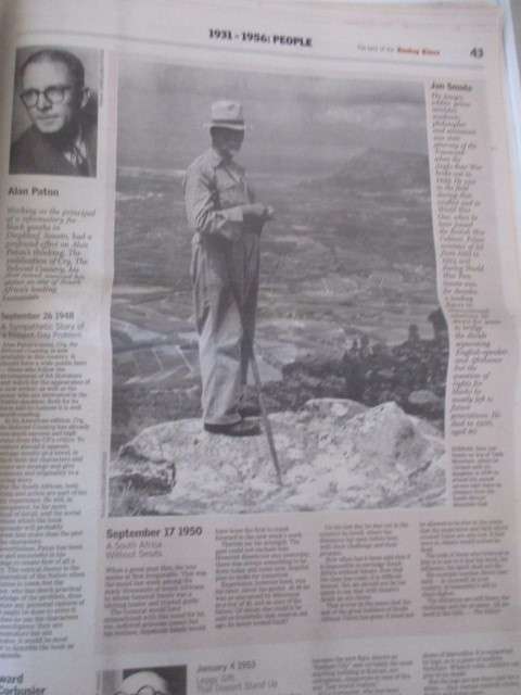 VINTAGE NEWSPAPER SUPPLEMENT 100 YEARS 1931 - 1956