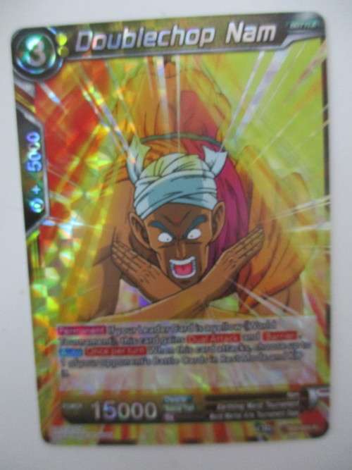 DRAGON BALL Z  TRADING CARD - COLOSSAL WARFARE -   DOUBLECHOP NAM FOIL