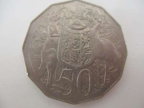 AUSTRALIA 50c COIN 1978