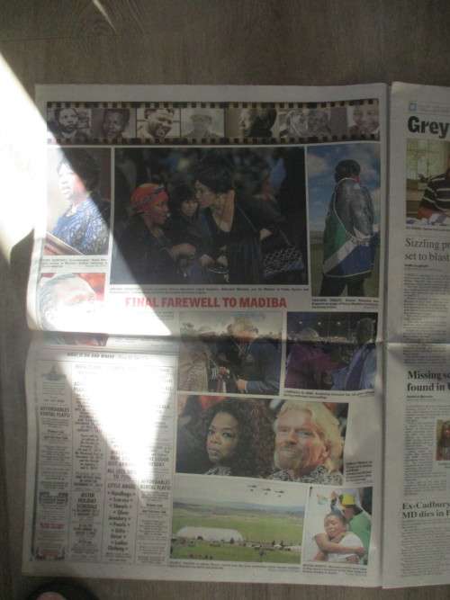 NEWSPAPER - THE HERALD - MADIBA HOME AT LAST - 2013