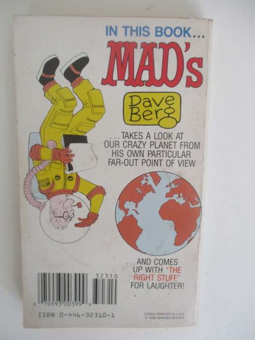 WARNER BOOKS - MAD`S DAVE BERG LOOKS AT OUR PLANET DIGEST -  1991