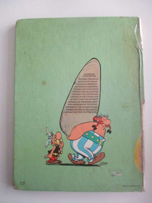 ASTERIX AND THE GOLDEN SICKLE - HARD COVER  - POSSIBLY FIRST EDITION 1975