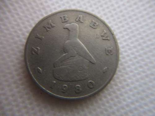 ZIMBABWE 50c COIN   - 1980