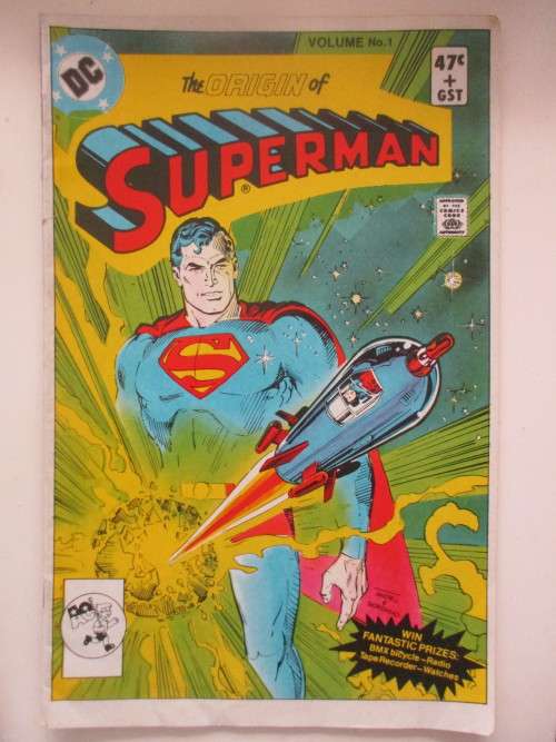 DC COMICS - THE ORIGIN OF SUPERMAN - VOL. 1  -  1985