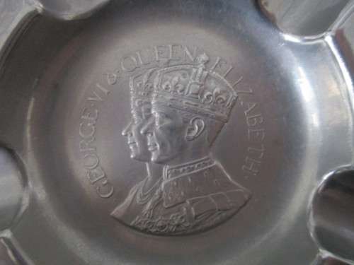 LOVELY VINTAGE ASHTRAY ROYAL VISIT TO SOUTH AFRICA 1947