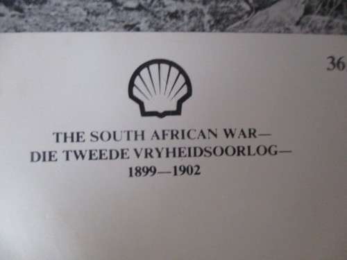 BEAUTIFUL VINTAGE -POSTER / PRINT - GENERAL SMUTS WITH BOER COMMANDERS  39 CM X 31 CM