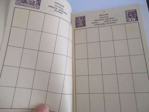 VINTAGE STAMP ALBUM NOT BEEN USED - 1930`S