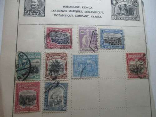 MOZAMBIQUE PORTUGUESE POSSESSIONS  USED MOUNTED STAMPS