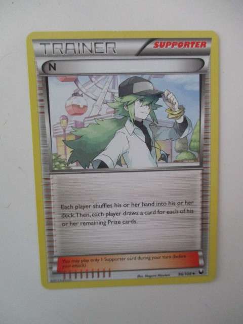 POKEMON TRADING CARD - TRAINER CARD - N