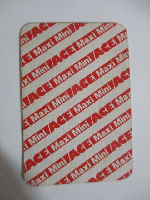 VINTAGE MAXI MINI COLLECTORS CARDS - RACING CARS - LOT OF 4