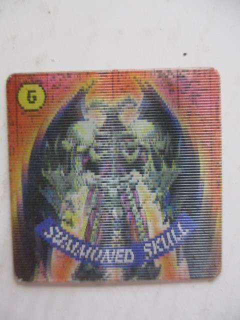 YU-GI-OH TRADING CARD TV CUBE TAZO NO. 5