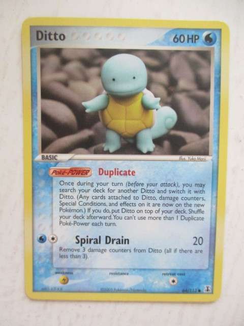 POKEMON TRADING CARD - 2005 - DITTO -  MINT CARD