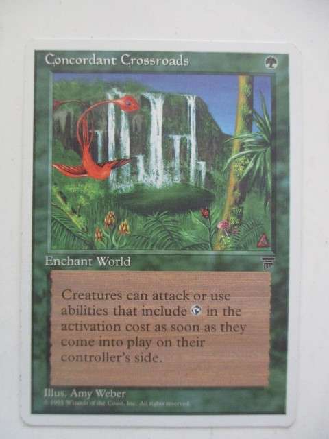 MAGIC THE GATHERING - CONCORDANT CROSSROADS - LEGENDS