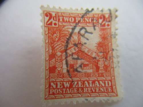 NEW ZEALAND - 1935 2D USED STAMP