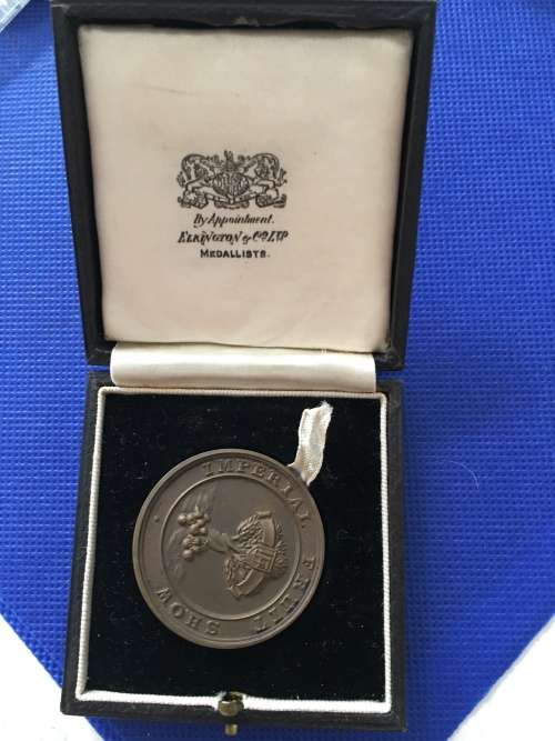 MEDALION FRUIT SHOW  1936 BRONZE