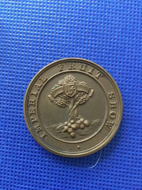 MEDALION FRUIT SHOW  1936 BRONZE