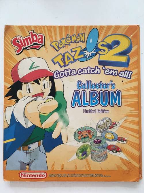 SIMBA POKEMON TAZO COLLECTOR`S ALBUM  - EMPTY ALBUM