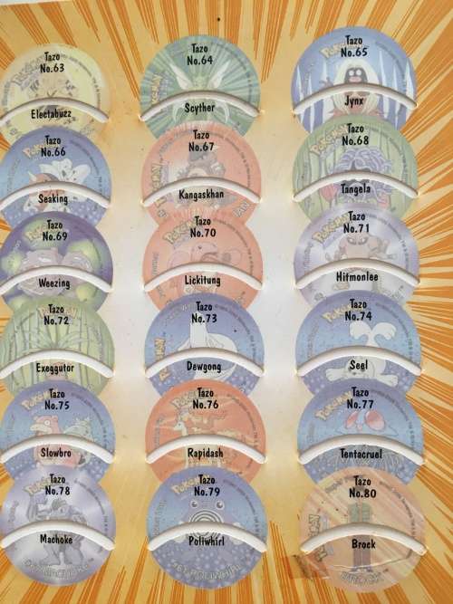 SIMBA POKEMON TAZO COLLECTOR`S ALBUM  - EMPTY ALBUM