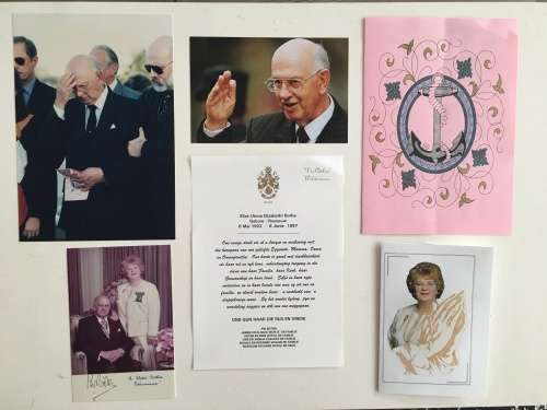 LOVELY PAST PRESIDENT P.W.BOTHA  AND MRS BOTHA MEMROBELIA INCLUDING AUTOGRAPHS