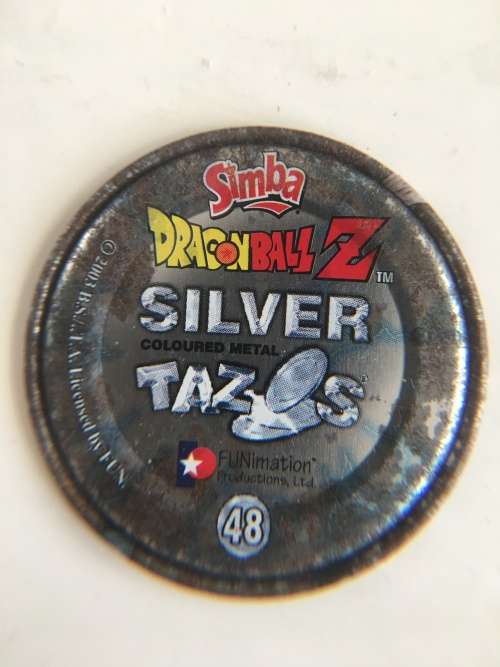 METAL SIMBA DRAGON BALL Z TAZO - NO. 48