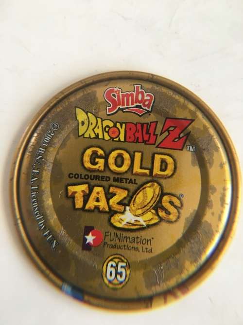METAL SIMBA DRAGON BALL Z TAZO - NO. 65