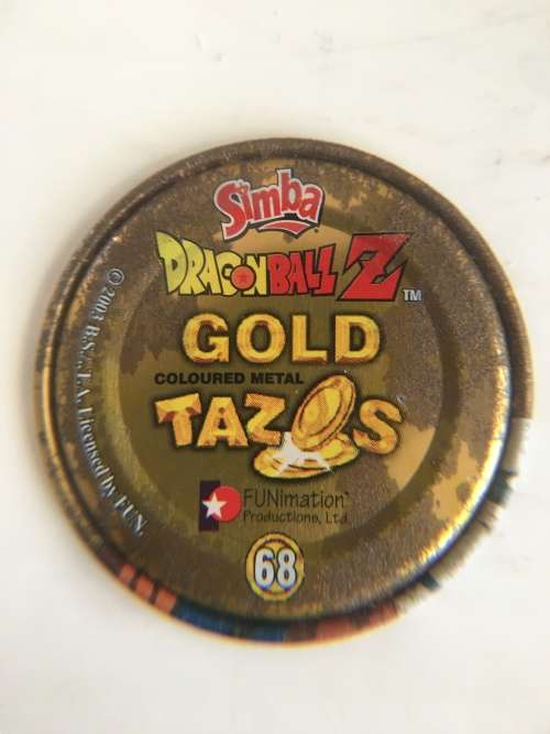 METAL SIMBA DRAGON BALL Z TAZO - NO. 68