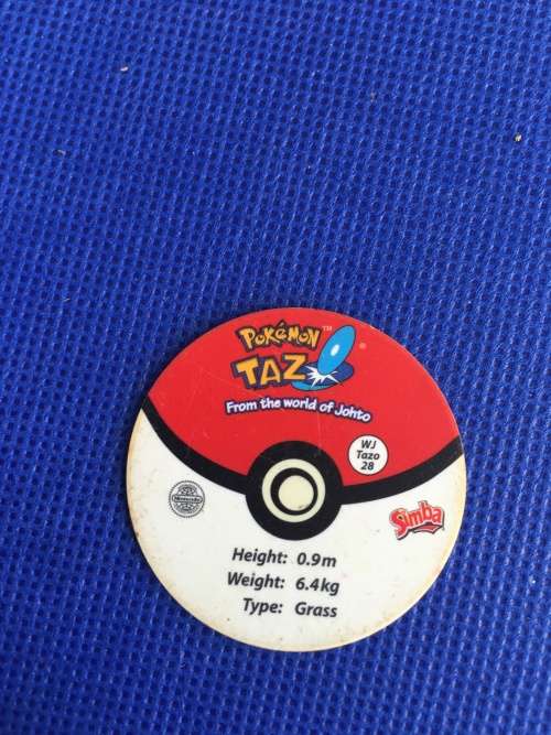 POKEMON TAZO  - CHIKORITA