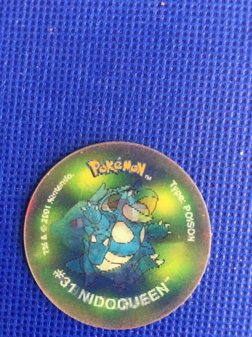 POKEMON - TAZO -  3D NIDOQUEEN