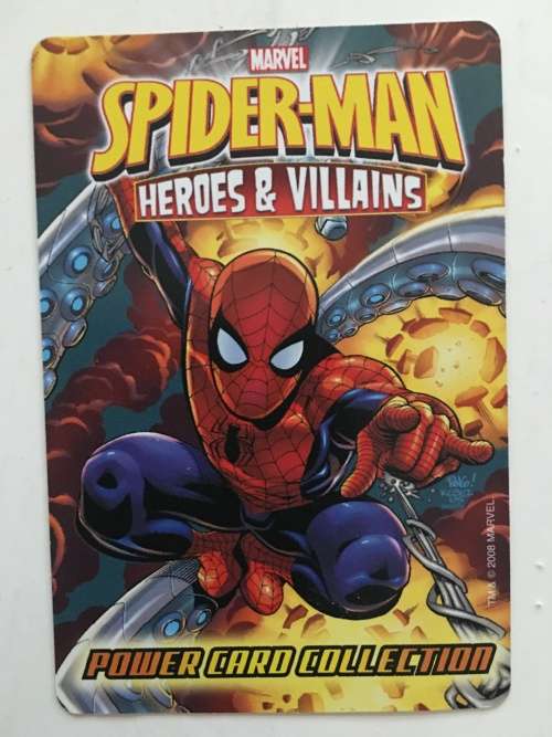 MARVEL -SPIDER-MAN HEROES & VILLIANS - PUNISHER FOIL CARD