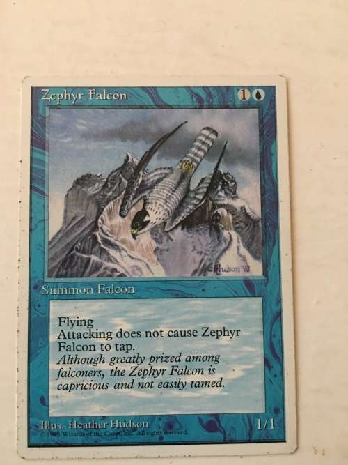 MAGIC THE GATHERING - 2 HALF SETS - FYNDHORN ELVES X 2 - ZEPHYR FALCON X 2 -  CARDS X 4
