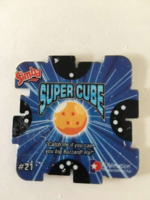 DRAGON BALL Z CUBE TAZO - NO. 21