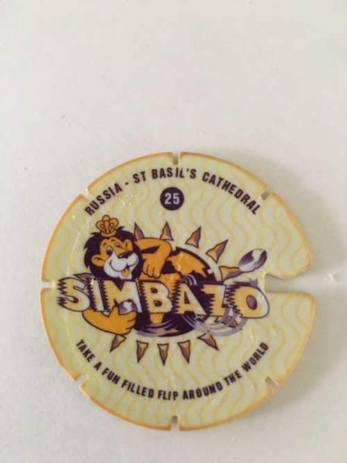 SIMBAZO  SIMBA  TAZO NO. 25