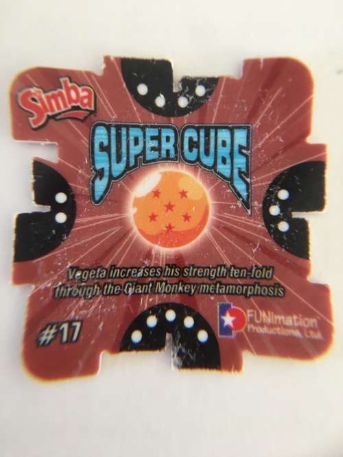 DRAGON BALL Z CUBE TAZO NO. 17