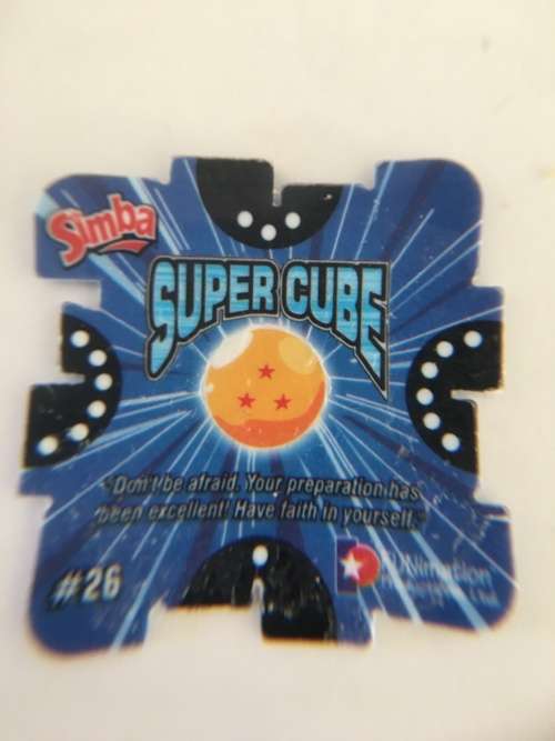 DRAGON BALL ZCUBE TAZO NO. 26