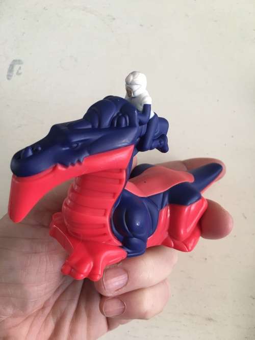 MC DONALDS HAPPY MEAL TOY - DRAGON BOOSTER  - 2007