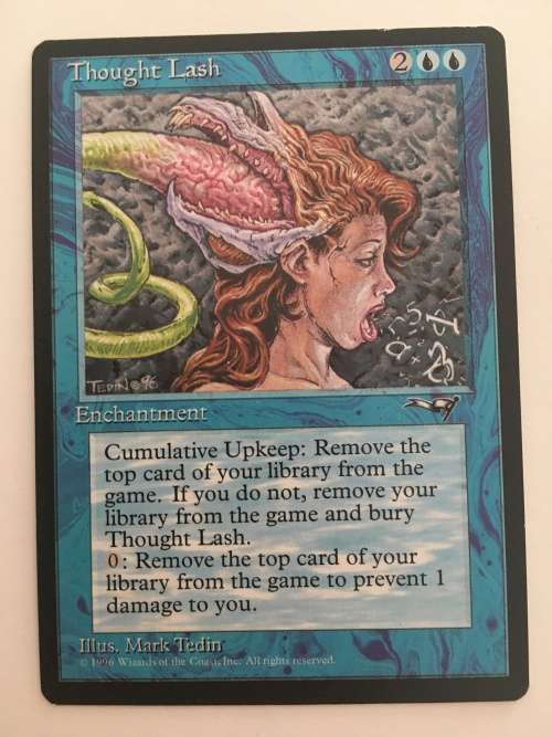 MAGIC THE GATHERING - THOUGHT LASH - ALLIANCES