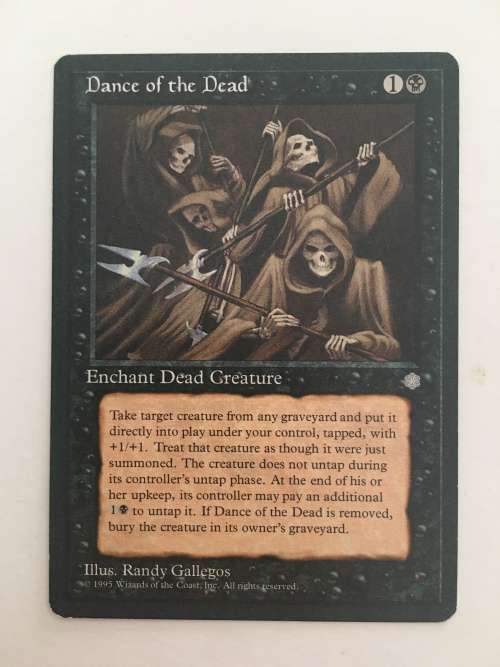MAGIC THE GATHERING - DANCE OF THE DEAD - ICE AGE