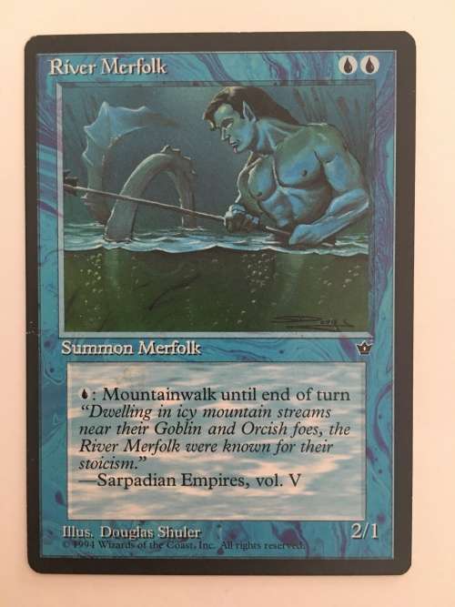 MAGIC THE GATHERING - RIVER MERFOLK - FALLEN EMPIRES