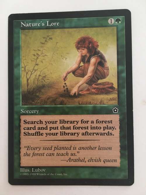 MAGIC THE GATHERING - NATURE`S LORE - SECOND AGE PORTAL