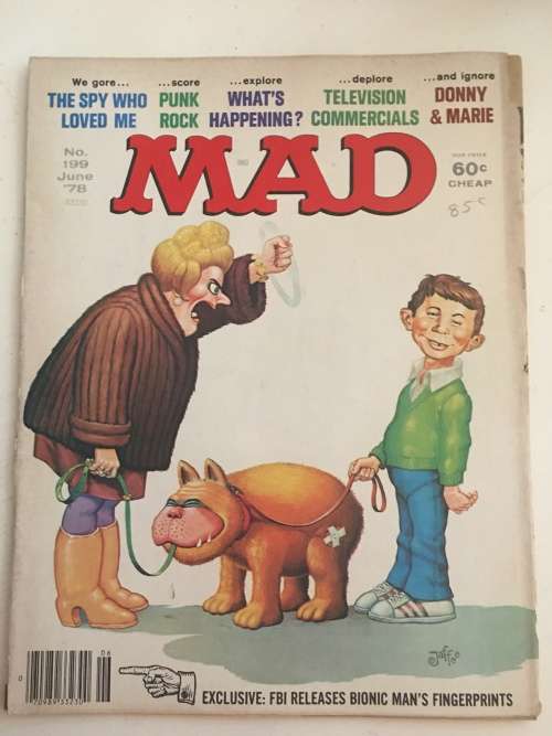 VINTAGE - MAD MAGAZINE - NO. 199 - 1978