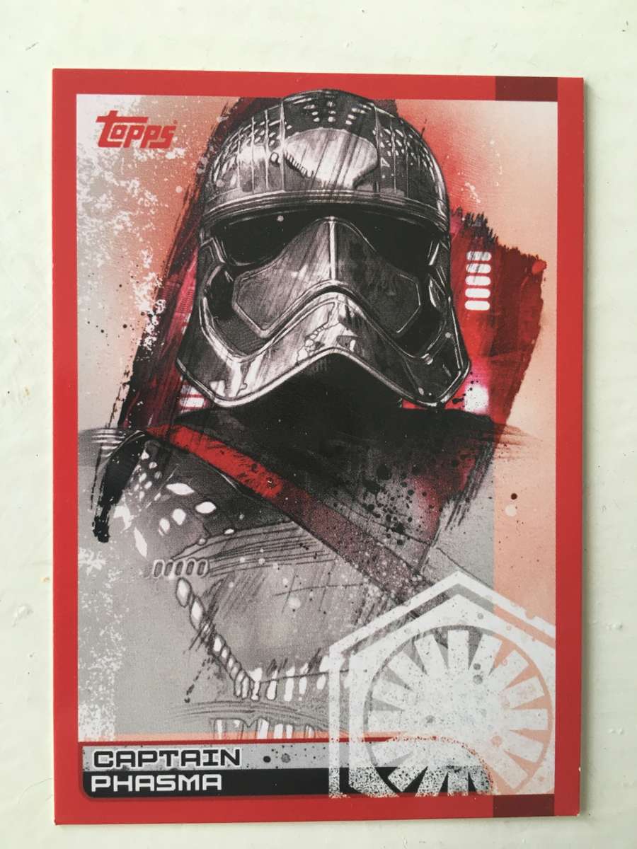 TOPPS -  STAR WARS CARD - THE LAST JEDI