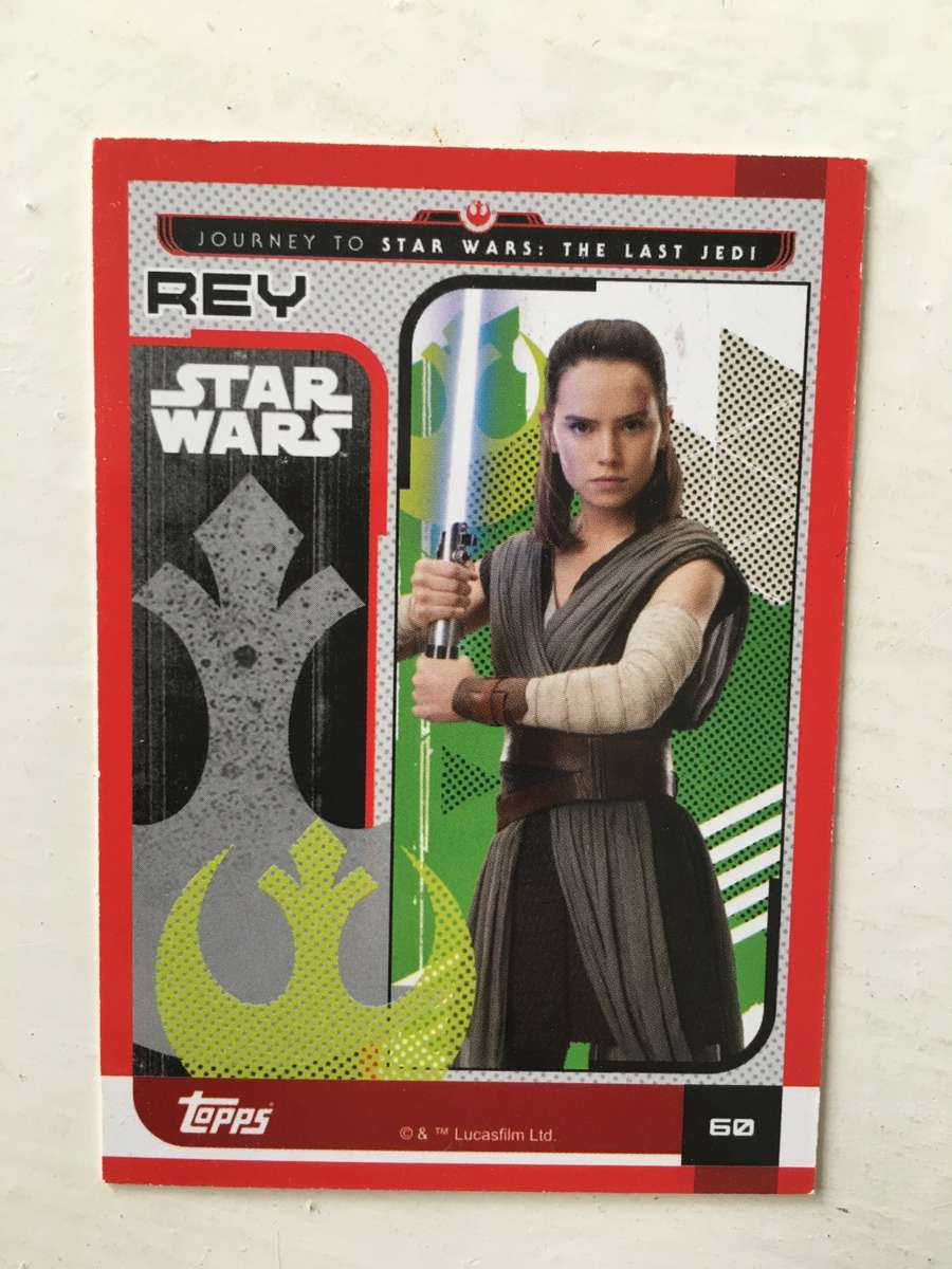 TOPPS -  STAR WARS CARD - THE LAST JEDI