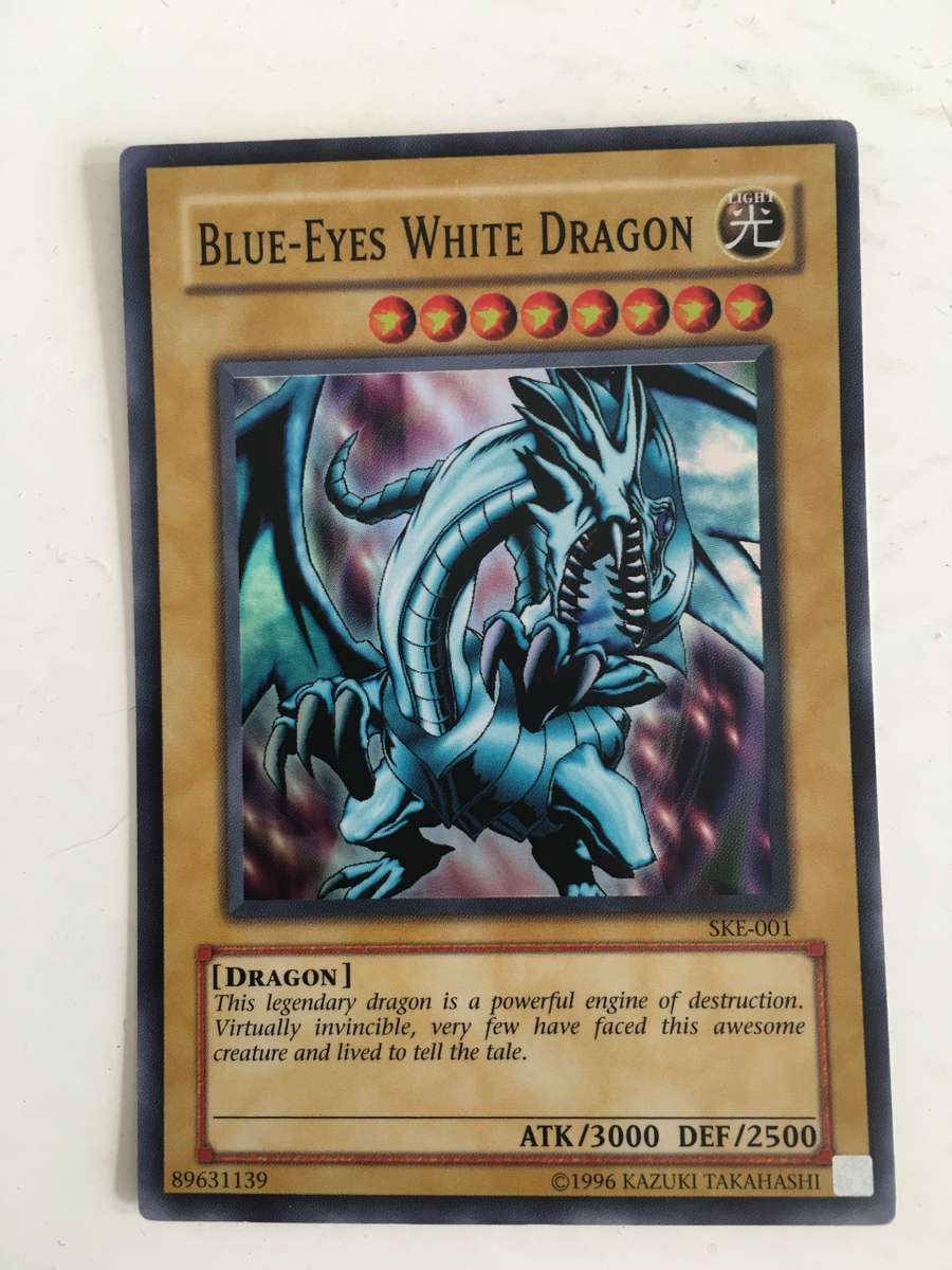 YU-GI-OH - BLUE-EYES WHITE DRAGON SHINY