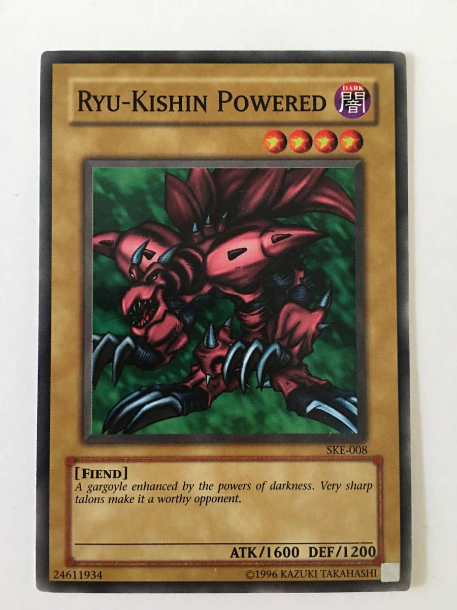 YU-GI-OH TRADING CARD - RYU-KISHIN POWERED