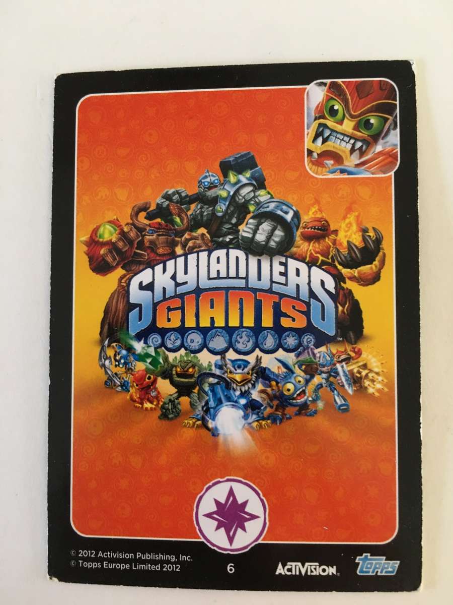 TOPPS SKYLANDERS TRADING CARD - DOUBLE TROUBLE