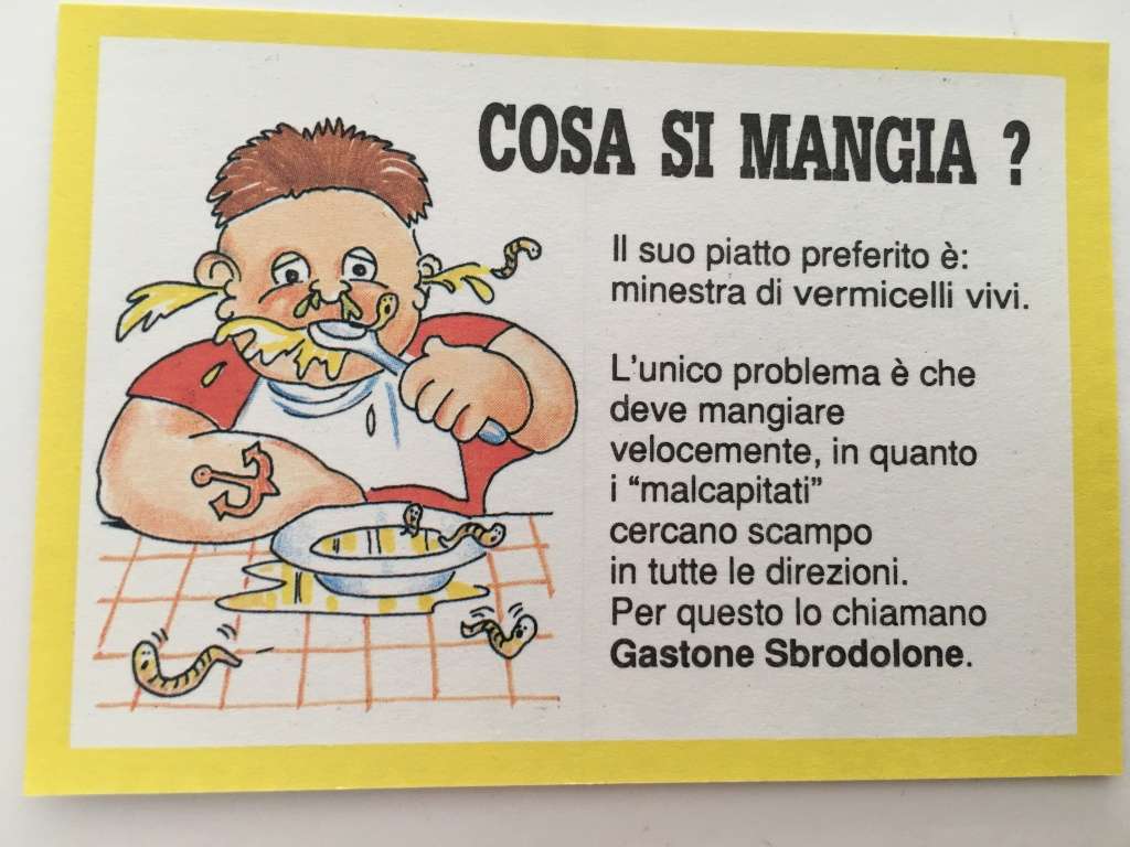 VINTAGE ITALIAN MINT SET OF 2 GARBAGE PAIL KIDS - 1989